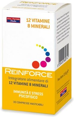 VITAL FACTORS ITALIA Srl REINFORCE 12VIT+8MINER 30TAV