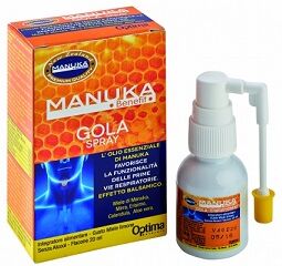 OPTIMA NATURALS Srl MANUKA Benefit Gola Spray 20ml