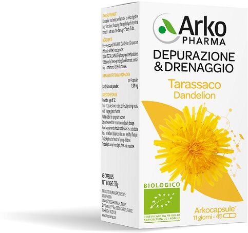 Arkofarm srl ARKOCAPSULE TARASSACO 45 CAPSULE