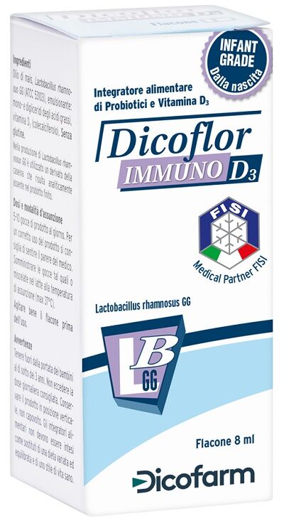 DICOFARM SpA DICOFLOR Immuno D3 8ml