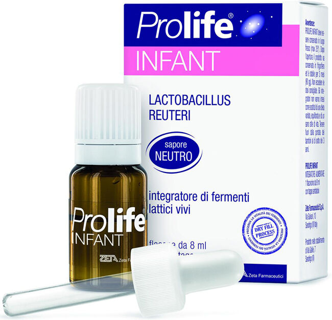 Zeta farmaceutici spa ZETA FARMACEUTICI PROLIFE Infant Reuteri Gocce flaconcino da 8ml