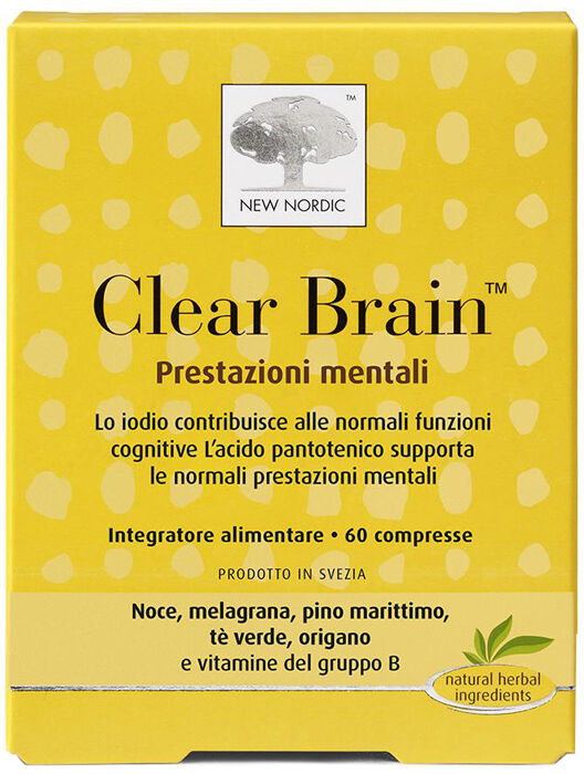NEW NORDIC Srl CLEAR BRAIN  60 Cpr