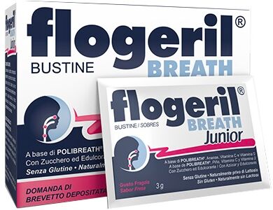 SHEDIR PHARMA Srl Unipersonale FLOGERIL Breath Junior 18Bust.