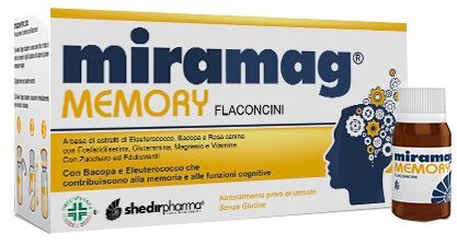 SHEDIR PHARMA Srl Unipersonale MIRAMAG-Memory 10Fl.10ml