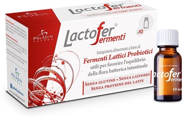 PALADIN PHARMA SpA LACTOFER Fermenti 10fl.10ml