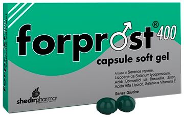 Shedir Pharma Srl Unipersonale Forprost 400 15 Capsule Molli