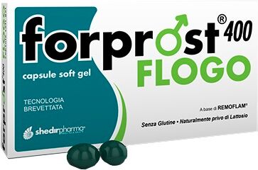 Shedir Pharma Srl Unipersonale Forprost 400 Flogo Integratore Alimentare 15 Capsule Molli