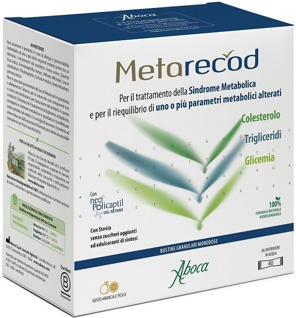 Aboca Spa Societa' Agricola Metarecod 40bust Gran