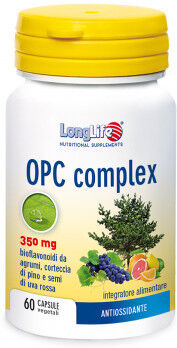 Longlife Opc Complex 350mg Integratore Microcircolo 60 Capsule