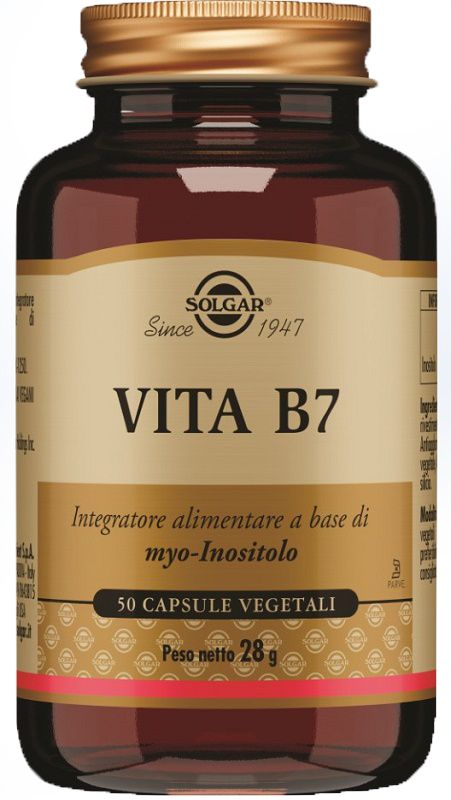 Solgar Vita B7 Integratore Benessere Femminile 50 Capsule