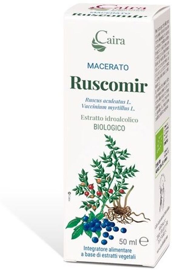 Caira Laboratorio Erboristico Caira Ruscomir Macerato Integratore Microcircolo 50ml