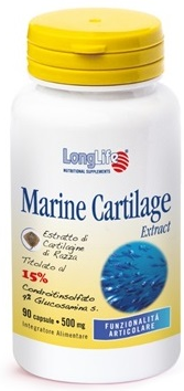 Longlife Marine Cartilage Extract Integratore Articolazioni 90 Capsule