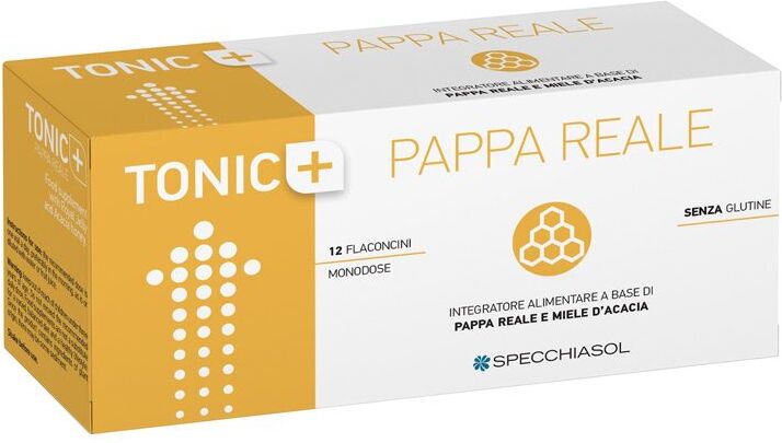 Specchiasol Tonic+ Pappa Reale Integratore Pappa Reale 12 Flaconcini