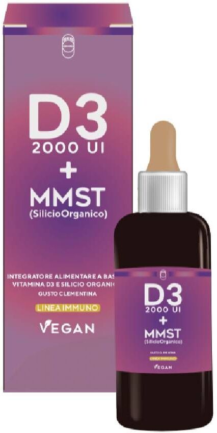 Punto Salute E Benessere D3 2000ui + Mmst Linea Immuno Integratore Silicio Organico 50ml