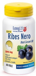 Longlife Olio Di Ribes Nero Integratore 60 Perle