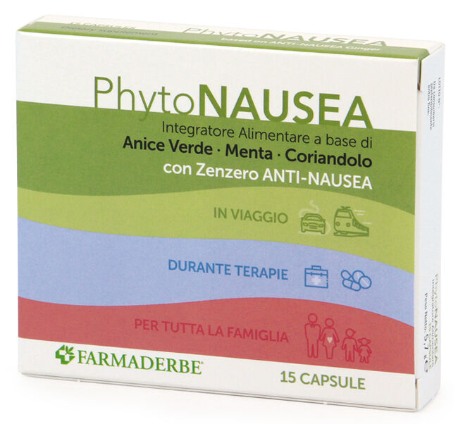 Farmaderbe Phyto Nausea 15 Capsule