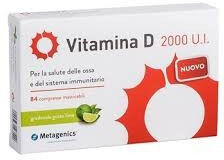 Metagenics Vitamina D 2000 U.i. 84 Compresse Masticabili