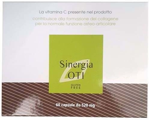 Oti Sinergia Nuovo Formato Integratore Con Vitamina C 60 Capsule