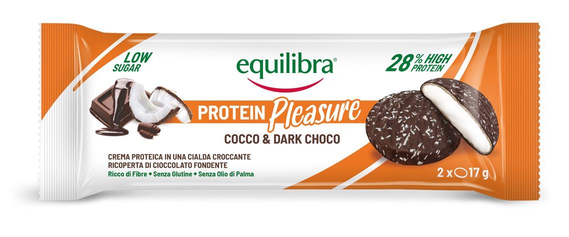 Equilibra Protein Pleasure Cocco Dark Choco 34g