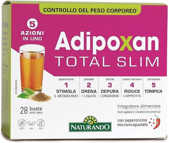 Naturando Adipoxan Total Slim Controllo Del Peso Corporeo 28 Bustine