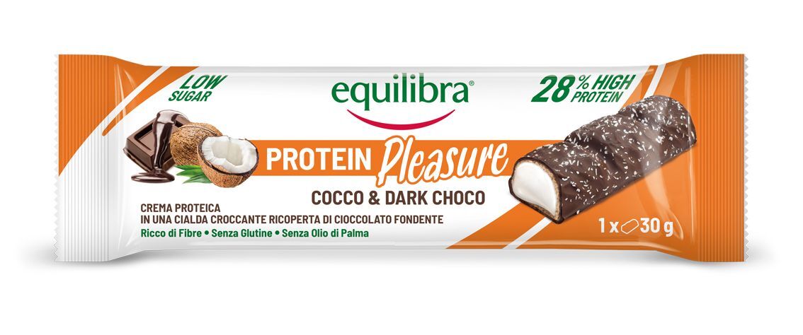 Equilibra Protein Pleasure Cocco Dark Choco 30g