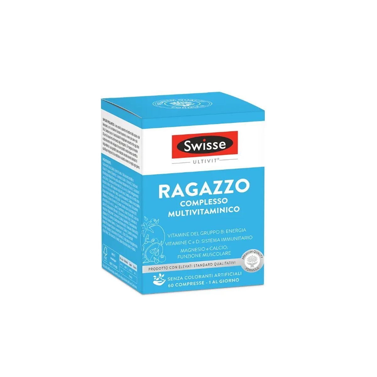 Swisse Ragazzo Complesso Multivitaminico 60 Compresse