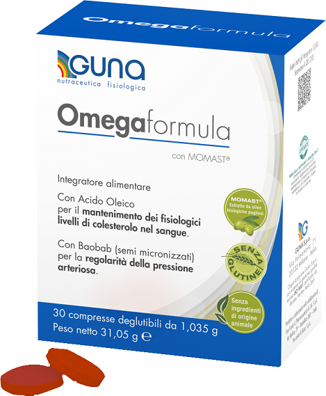 Guna Omega Formula Integratore Benessere Cardiovascolare 30 Compresse