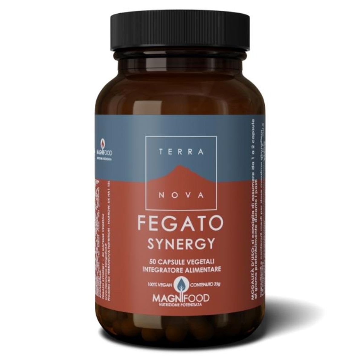 Terranova Fegato Synergy Integratore Depurativo 50 Capsule