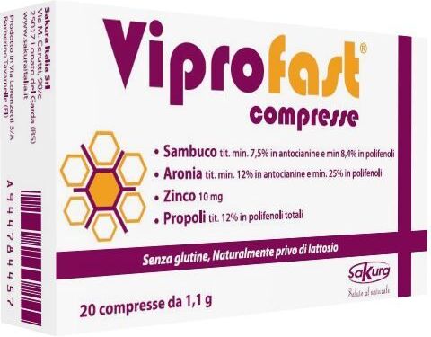 Sakura Viprofast Integratore Difese Immunitarie 20 Compresse