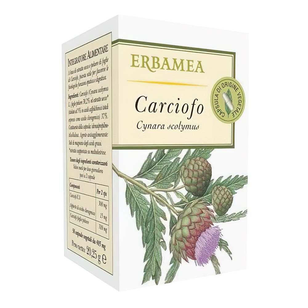 Erbamea Carciofo Integratore Fegato 50 Opercoli