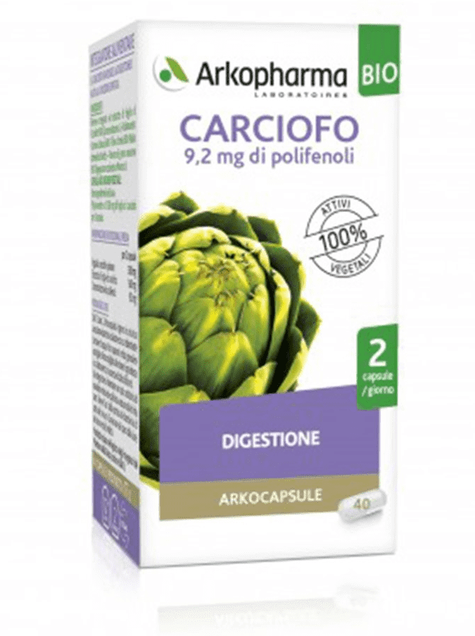 Arkofarm Arkopharma Arkocapsule Carciofo Integratore Digestione 40 Capsule