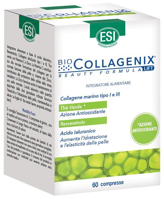 Esi Biocollagenix Beauty Formula Fit Integratore Antiossidante 60 Compresse