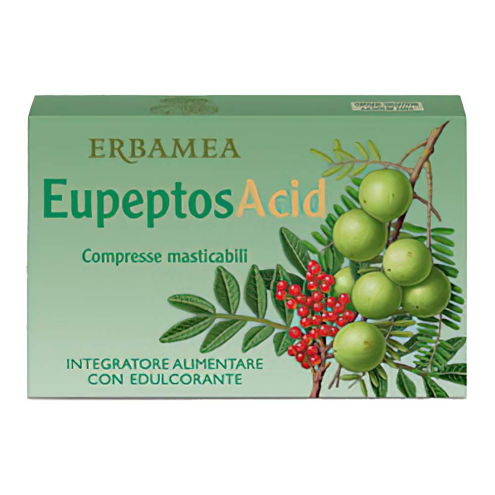 Erbamea Eupeptos Acid Integratore Acidità 30 Compresse