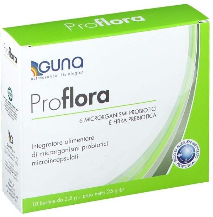 Guna Proflora Integratore Di Probiotici 10 Bustine