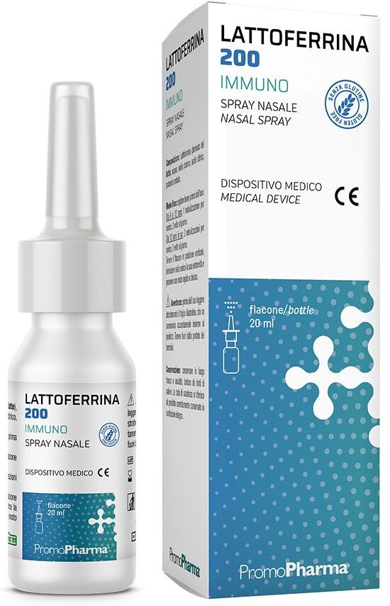 Promopharma Lattoferrina Immuno Spray Nasale 20ml