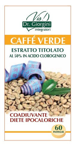 Giorgini Caffè Verde Estratto Titolato 50% Acido Clorogenico 60 Pastiglie
