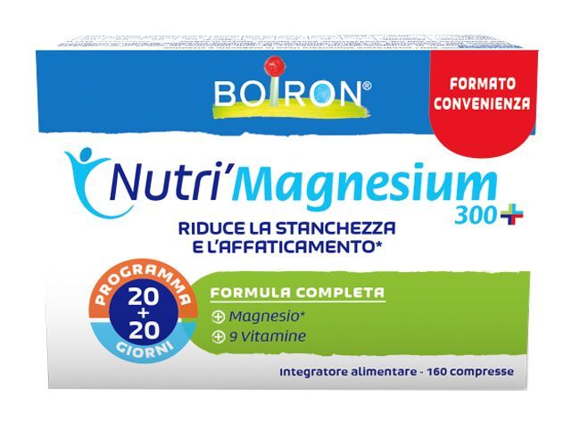 Boiron Nutri Magnesium 300+ Integratore 160 Compresse