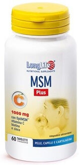 Longlife Msm Plus Integratore Pelle Capelli Cartilagini 60 Tavolette