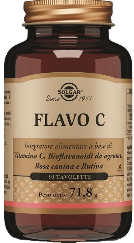 Solgar Flavo C Integratore Di Vitamina C 50 Tavolette