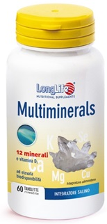 Longlife Multimineral Integratore Multivitaminico 60 Tavolette