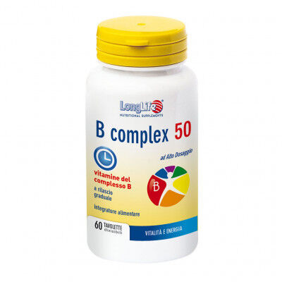 Longlife B Complex 50 Integratore Vitamina B 60 Tavolette
