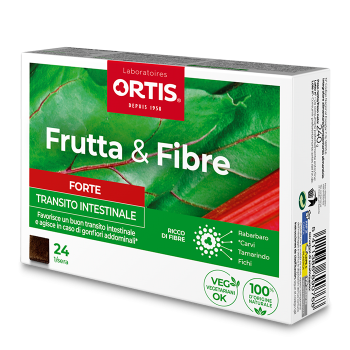 Frutta&fibre Frutta E Fibre Forte Integratore Transito Intestinale 24 Cubetti