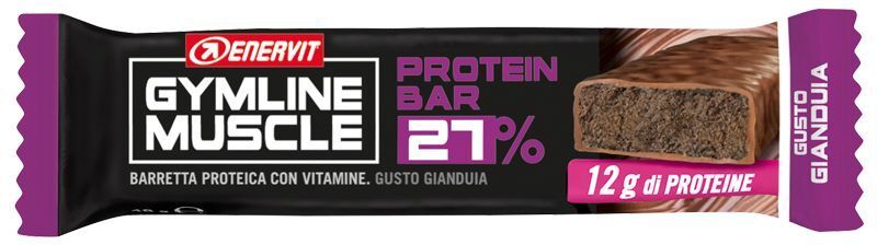 Enervit Gymline Barretta Proteica 27% Gusto Gianduia 45g