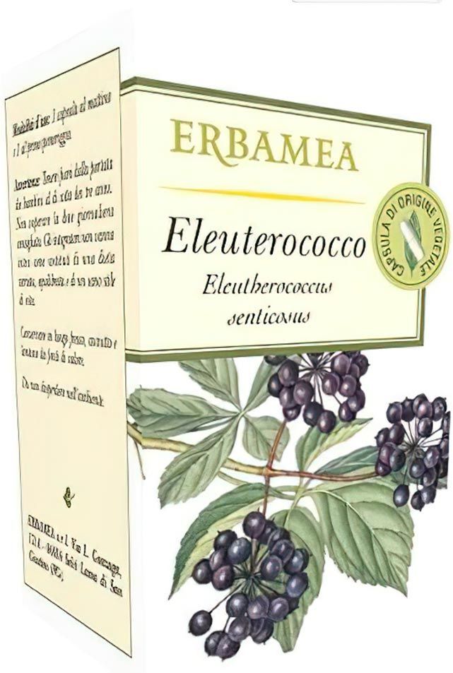 Erbamea Eleuterococco Integratore Difese Immunitarie 50 Opercoli