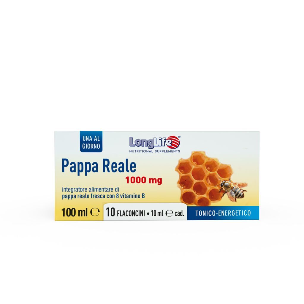 Longlife Pappa Reale+ Vitamina B 10 Flaconcini