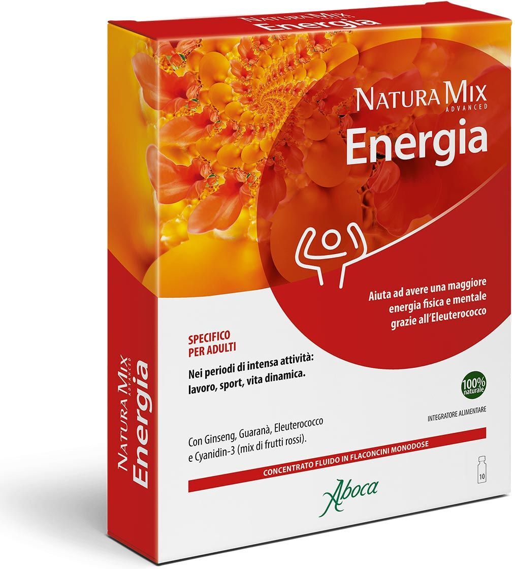 Aboca Natura Mix Advanced Energia 10 Fiale