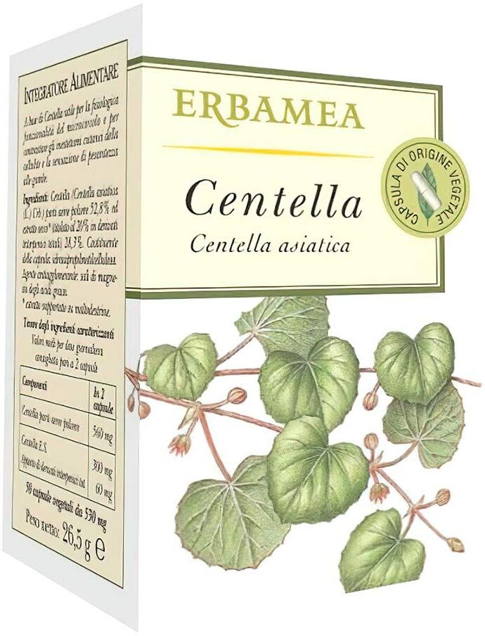 Erbamea Centella Integratore Cellulite 50 Opercoli