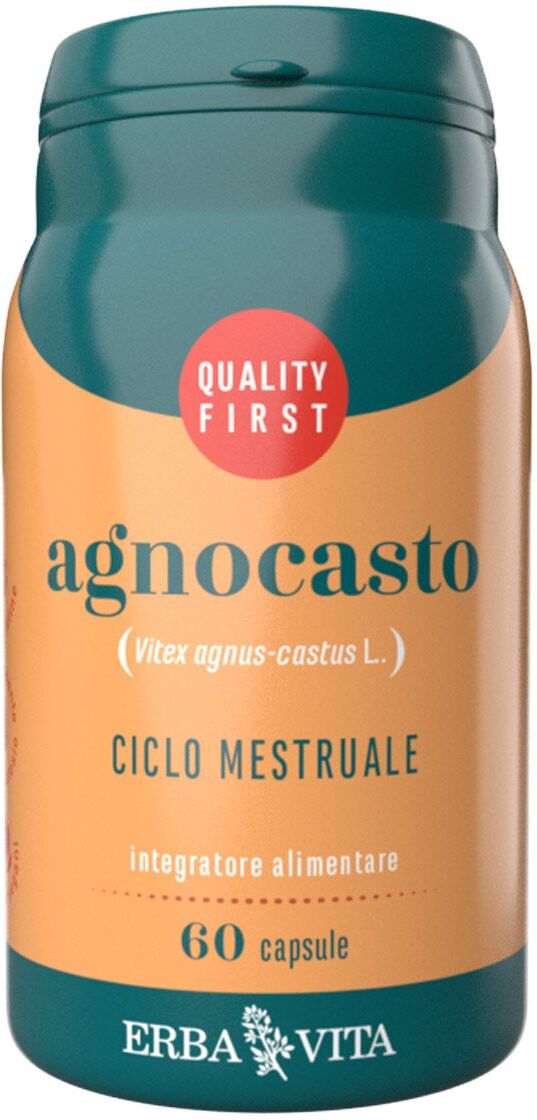 Erba Vita Agnocasto Integratore Ciclo Mestruale 60 Capsule