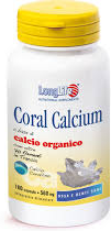 Longlife Coral Calcium Integratore Ossa 100 Capsule