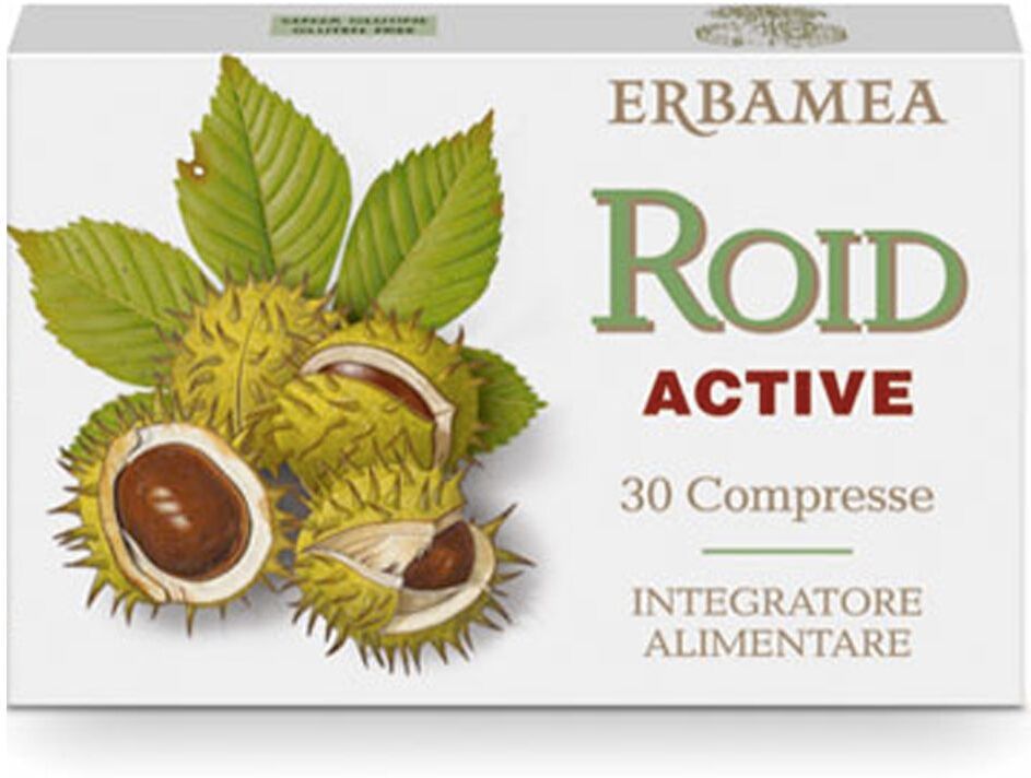 Erbamea Roid Active Integratore Microcircolo 30 Compresse